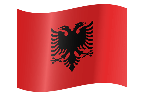 flaga Albanii